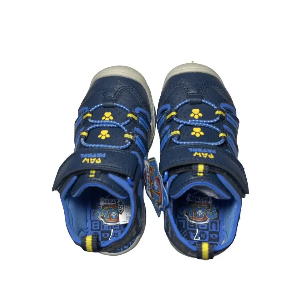 Nickelodeon Paw Patrol Closed Toe Sandals NEW Size 7 Flashing Lights! Toddler